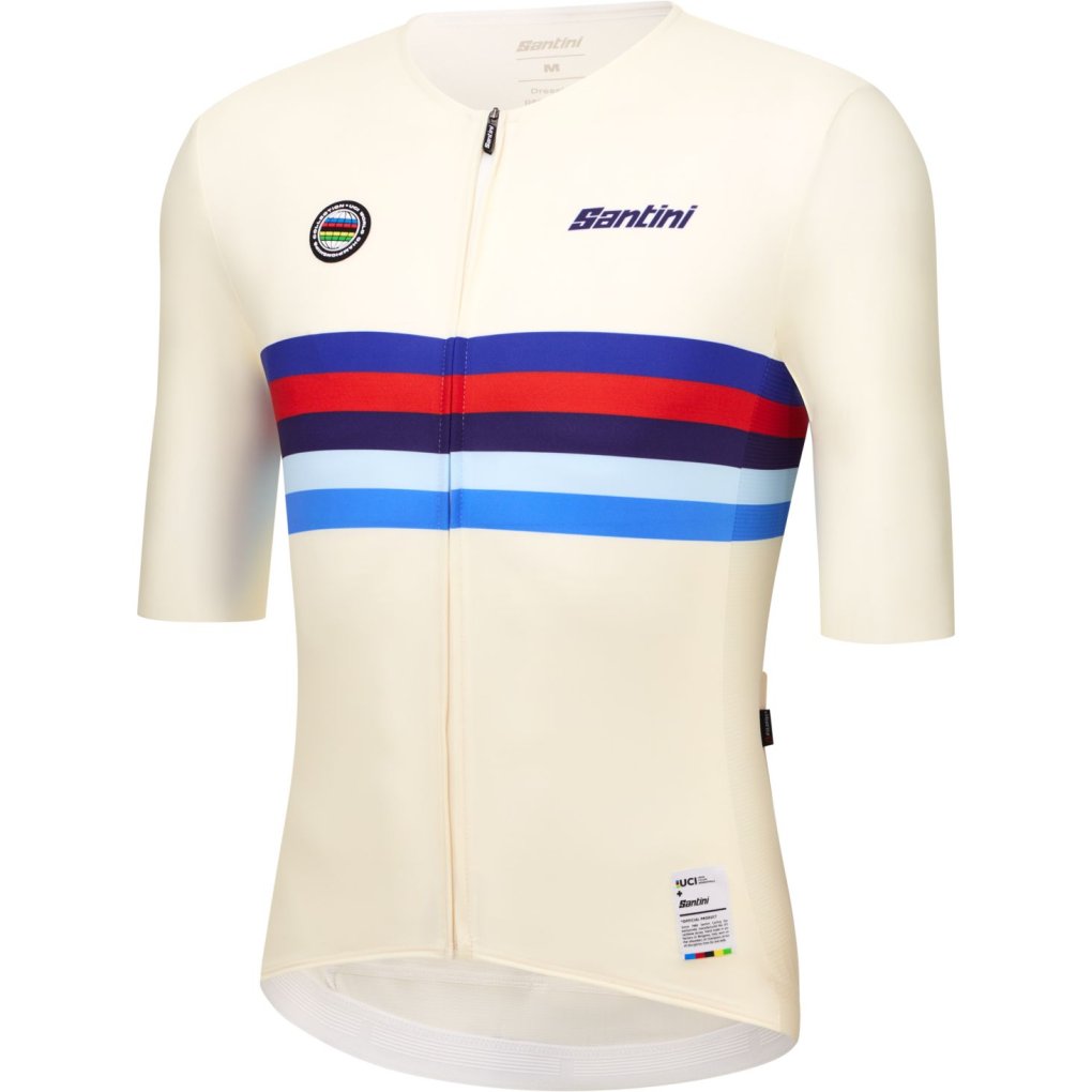 Santini UCI World Champion Jersey Unisex RE97175CUCIGB - Great Britain