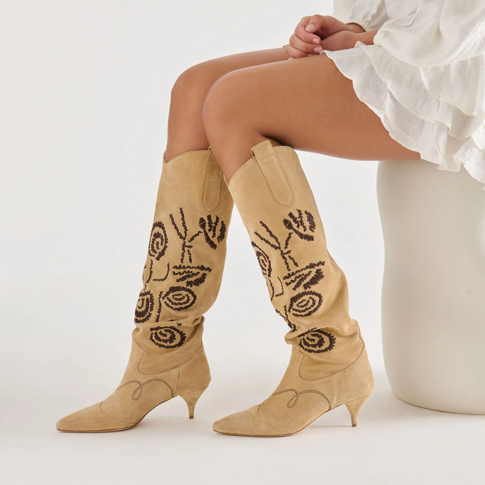 WILDE BOOTS SAND SUEDE