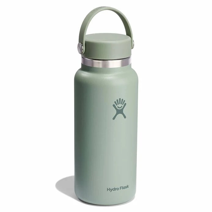 Hydro Flask 32oz Wide Mouth Insulated Bottle + Flex Cap - 946ml - Tonal Agave