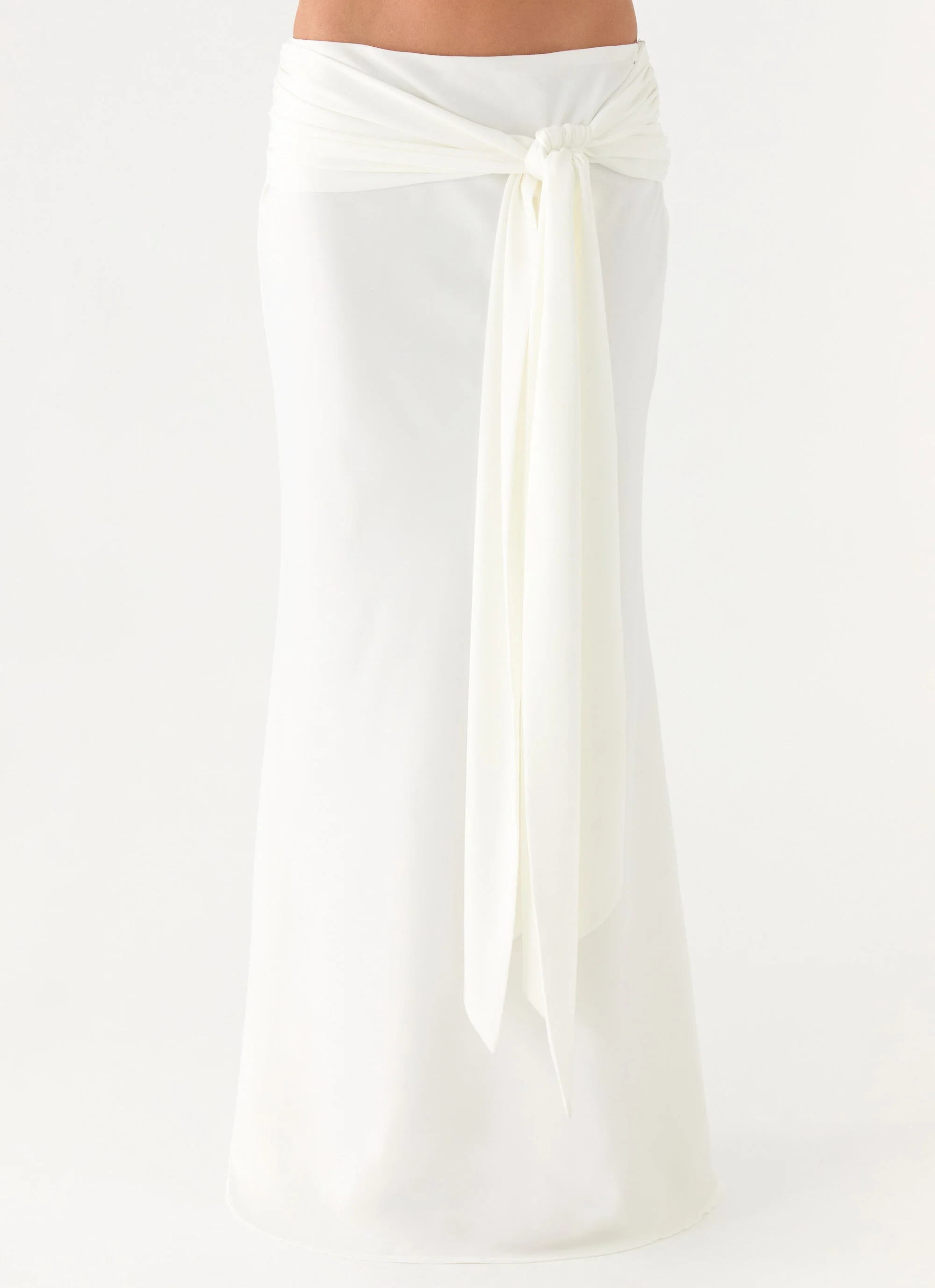 Eirlys Maxi Skirt - White