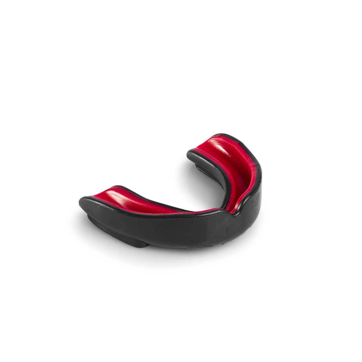 Mouthguard Senior with box, black-red
