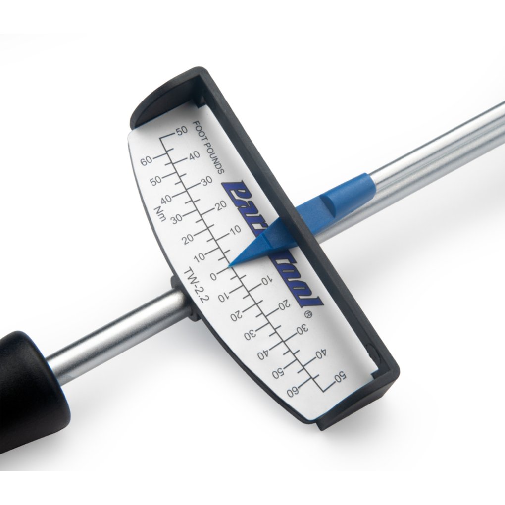 Park Tool TW-2.2 Beam-Type Torque Wrench 0-60NM 3/8 Inch