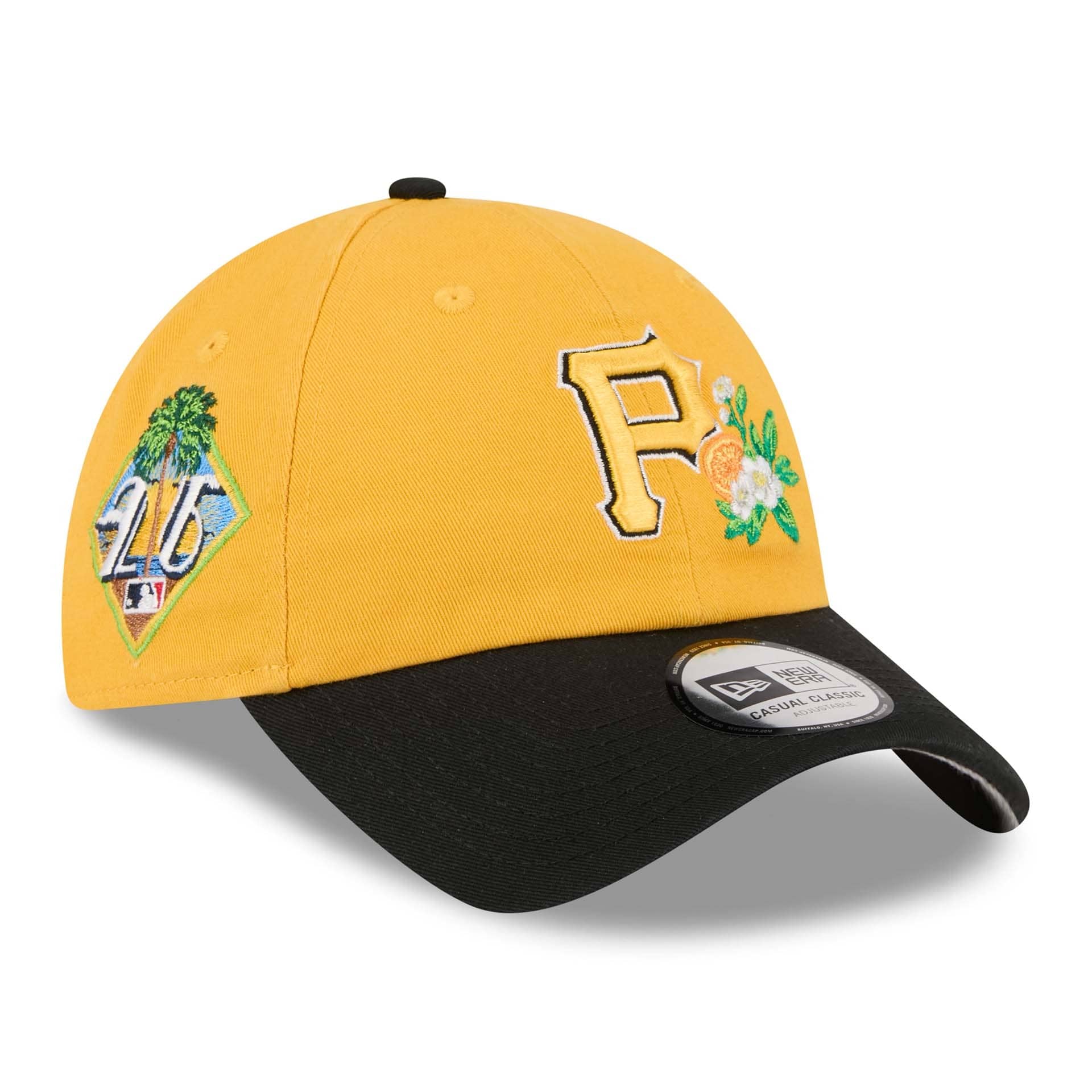 Pittsburgh Pirates 2026 MLB Spring Training Casual Classic Adjustable Cap Yellow