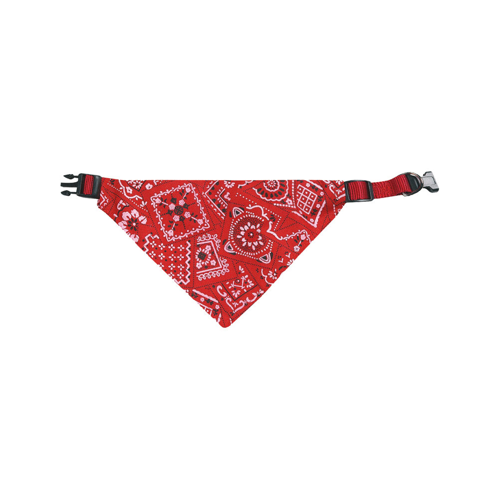 Flamingo Collar with Bandana - Red - XS
