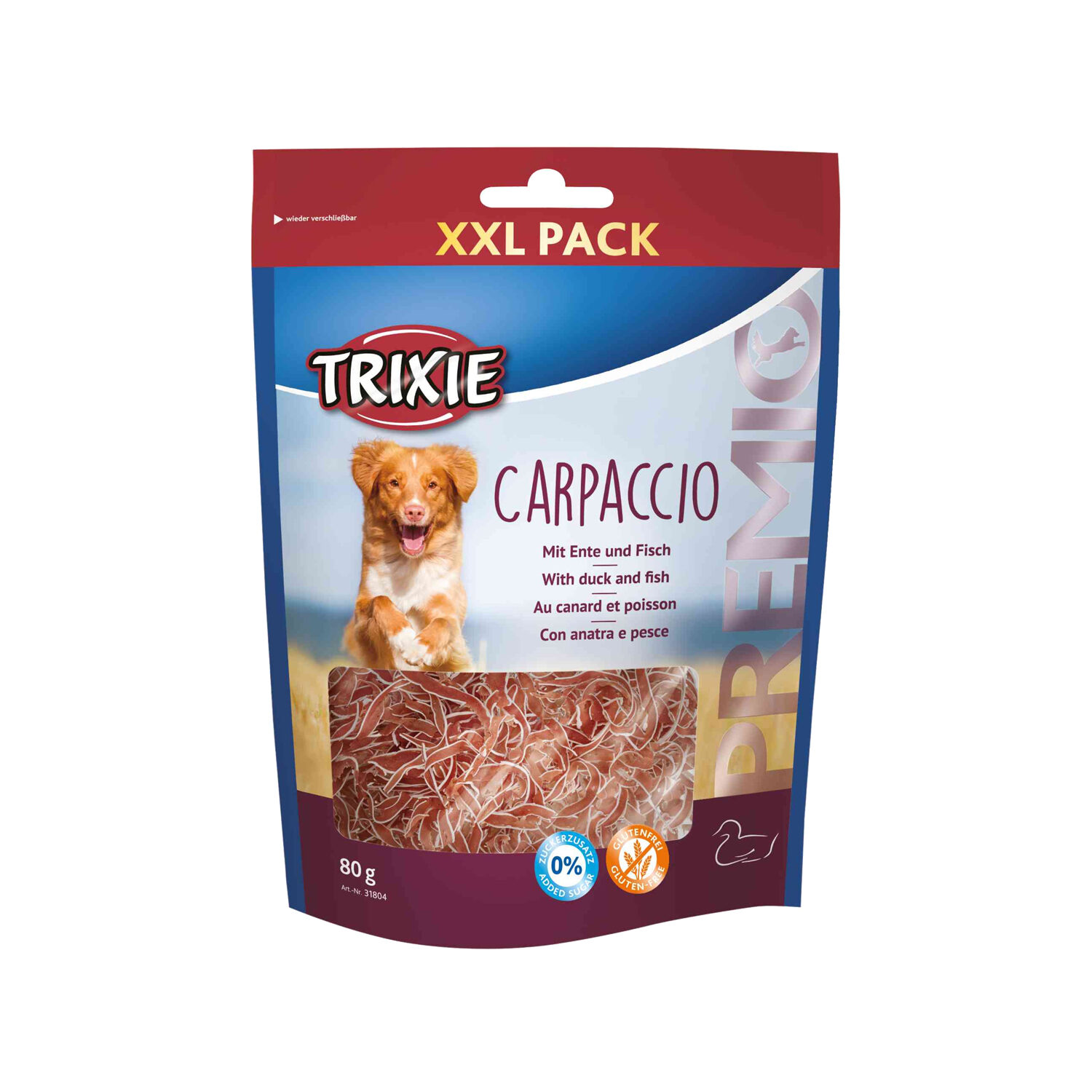 Trixie Premio Carpaccio Duck and Fish - XXL Pack - 80g