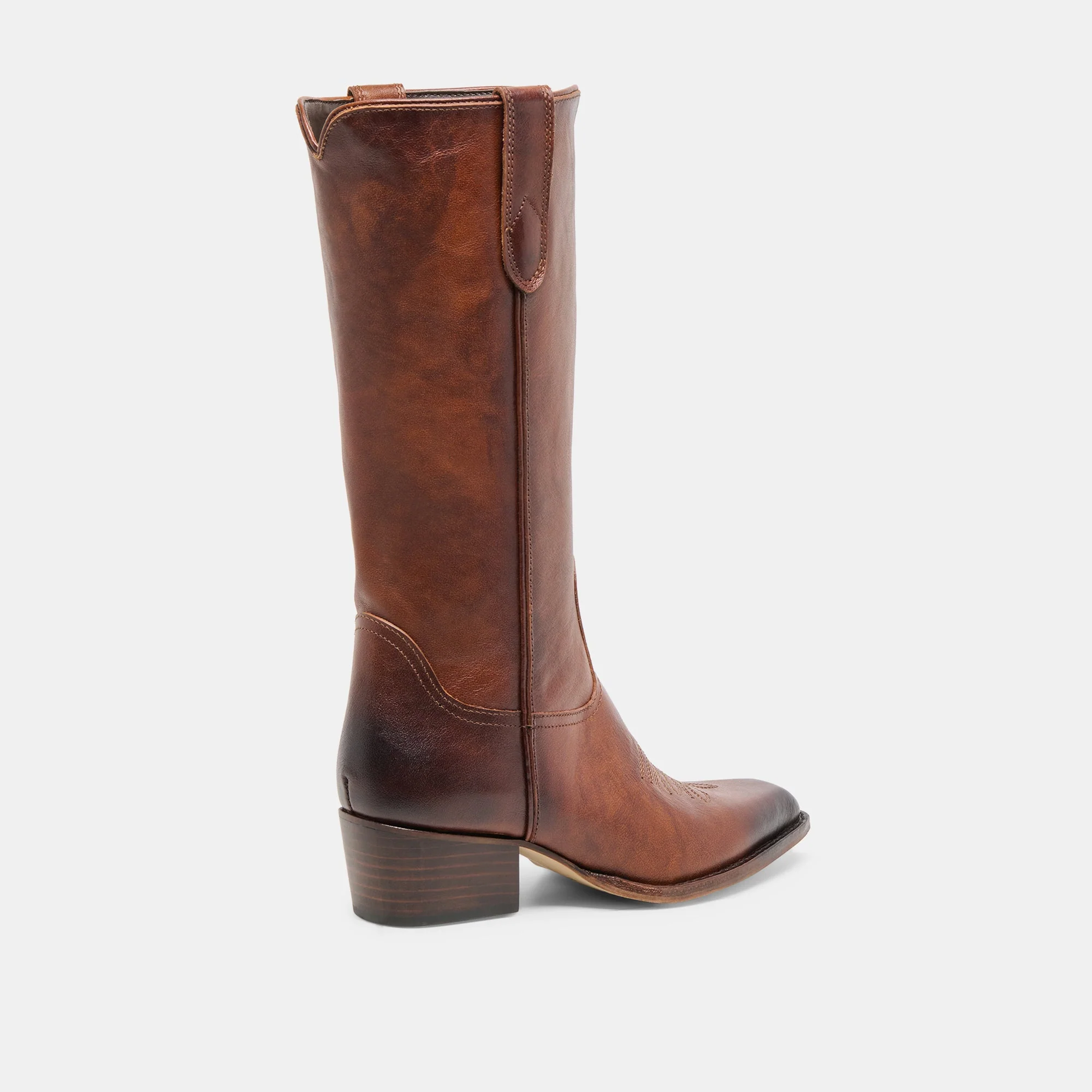 VIGLA BOOTS CHESTNUT LEATHER