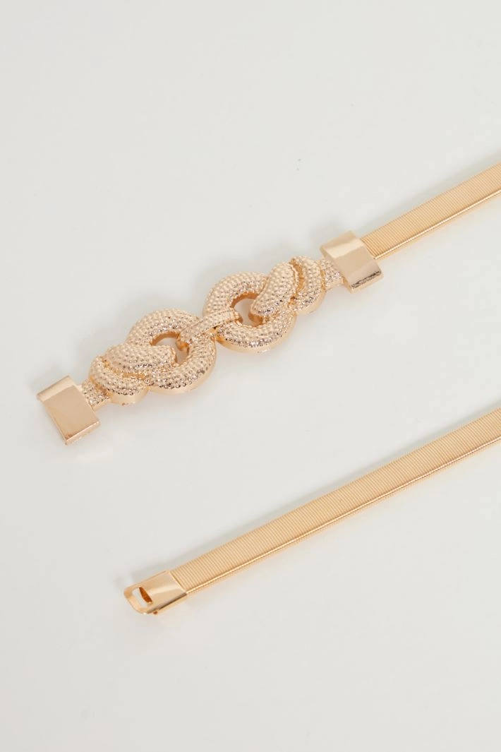 Elastic metal belt - GOLD