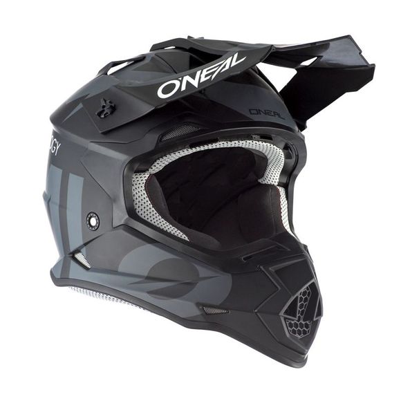 O'Neal 2SRS - SLICK V.23 2024 cross Helmet - Black / GreyRef: OL1875
