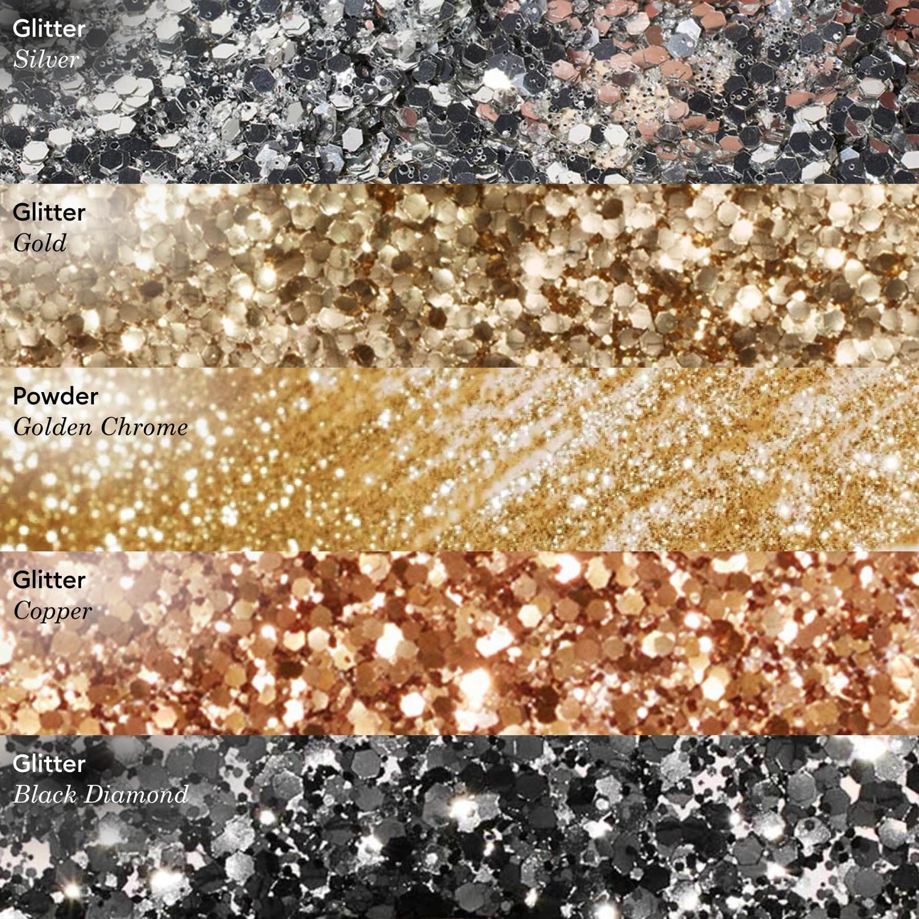 Golden Chrome Powder