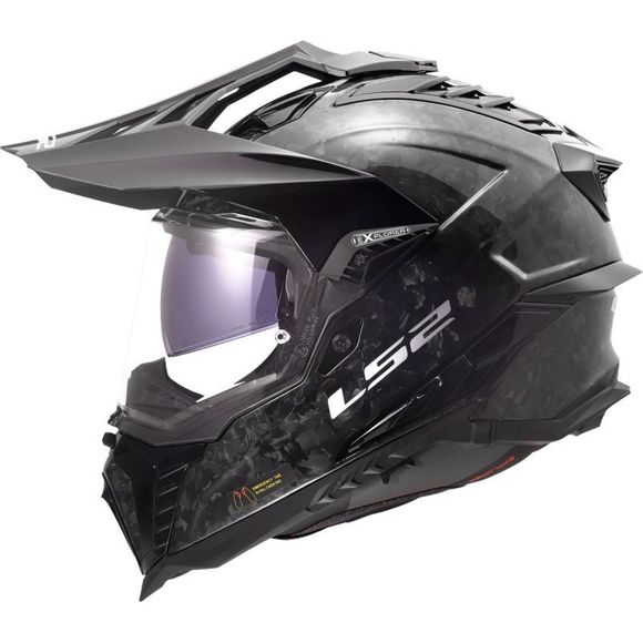 Casque intégral LS2 MX701 - EXPLORER CARBON - FORGED - CarboneRef : LS1292