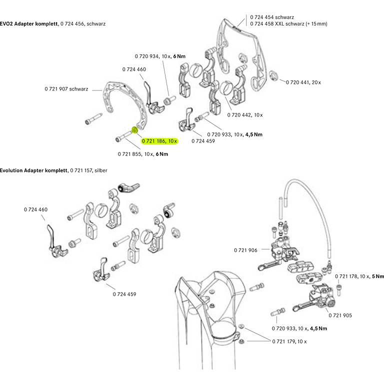 Magura Washer for Booster on upper EVO Adaptor Bolt - 0721186