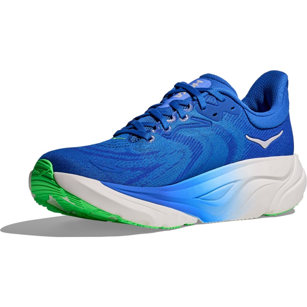 Hoka Arahi 8 Running Shoes Men - cobalt blue / neon green