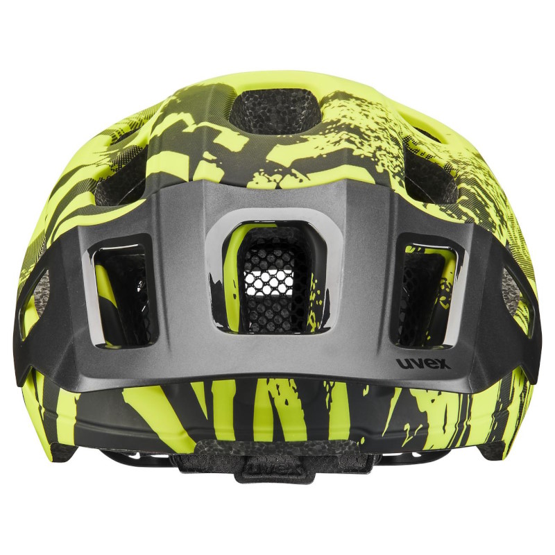 Uvex react jr. MIPS Kids Helmet - lime - black matt