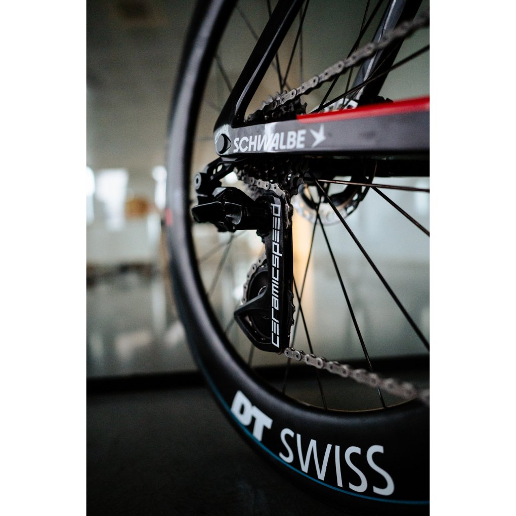 CeramicSpeed OSPW RS Derailleur Pulley System - Alpha Disc | for Campagnolo Super Record WRL - silver | Team Edition