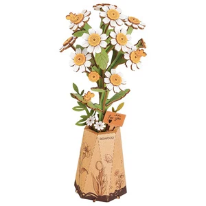 Robotime Miniature Chamomile 3D Wooden Model Kit Robotime TW061