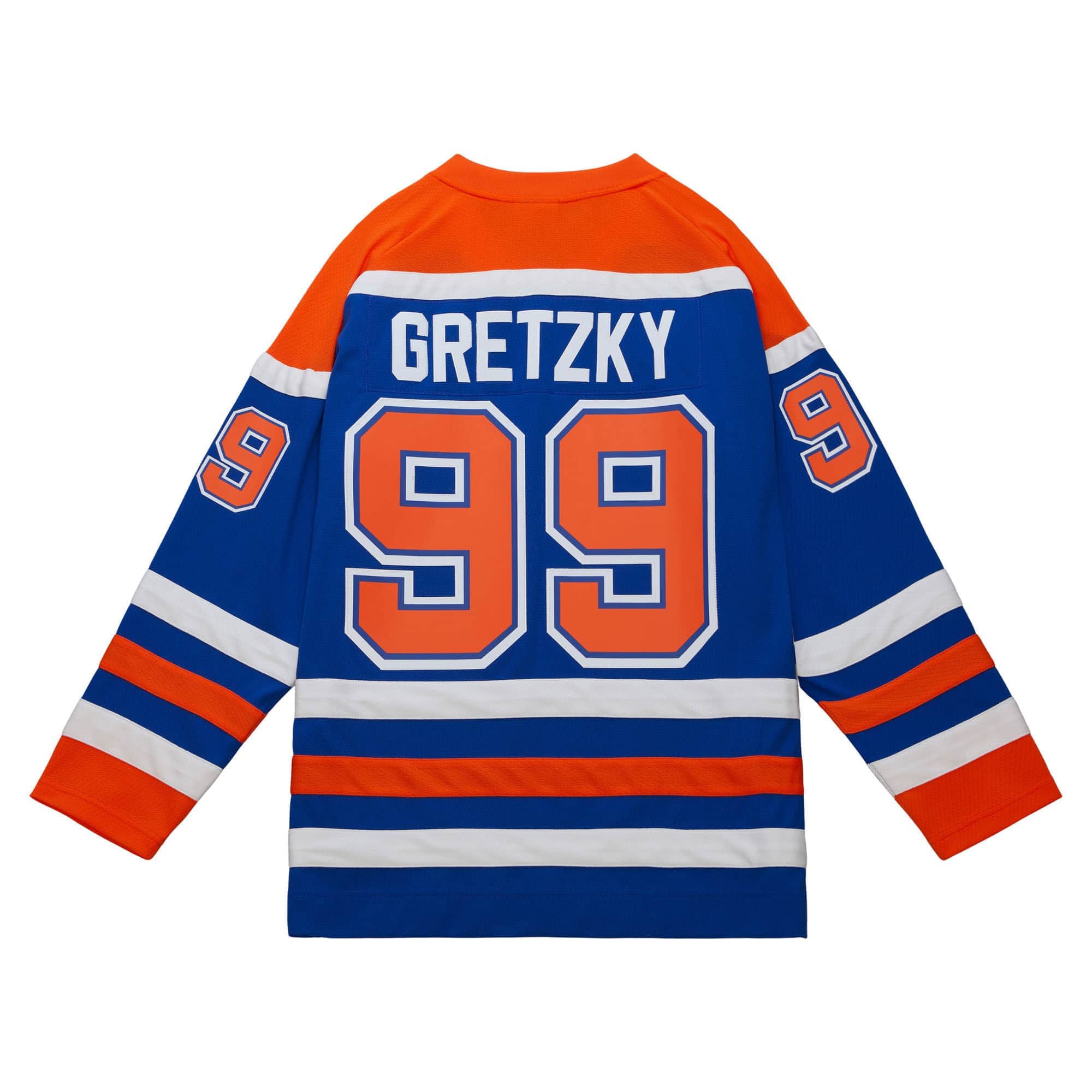 Wayne Gretzky #99 Edmonton Oilers 1986-87 Mitchell & Ness NHL Jersey