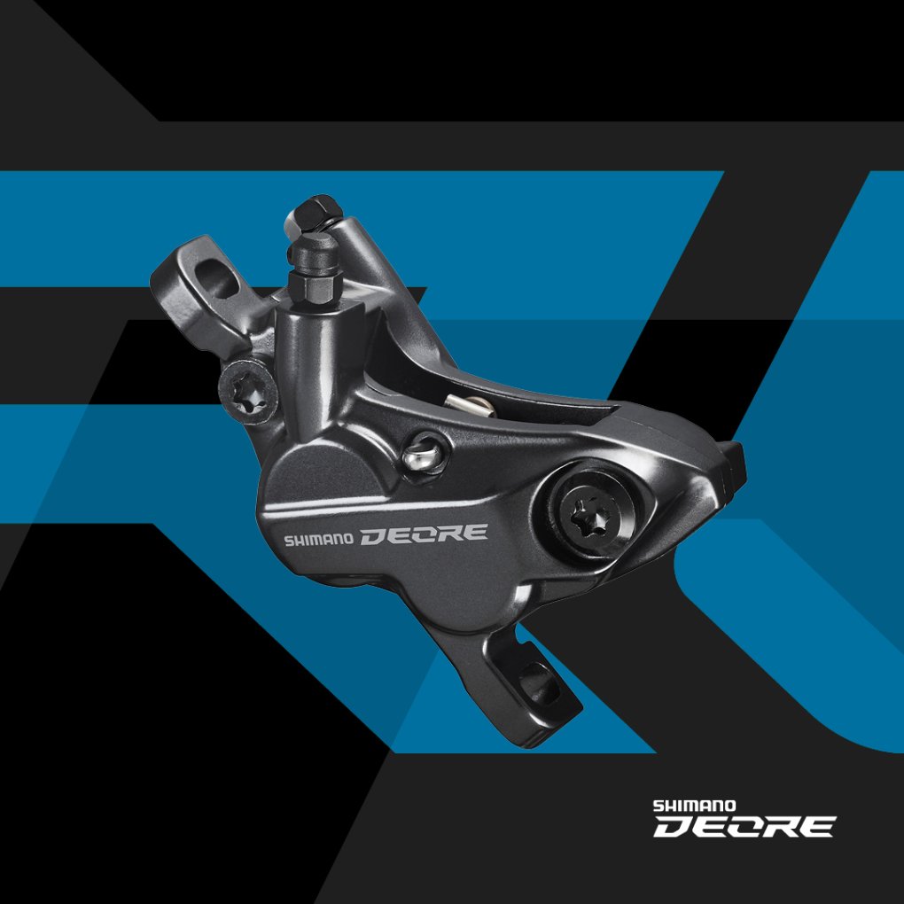 Shimano Deore BR-M6120 Enduro / Trail Hydraulic Disc Brake Caliper - Post Mount