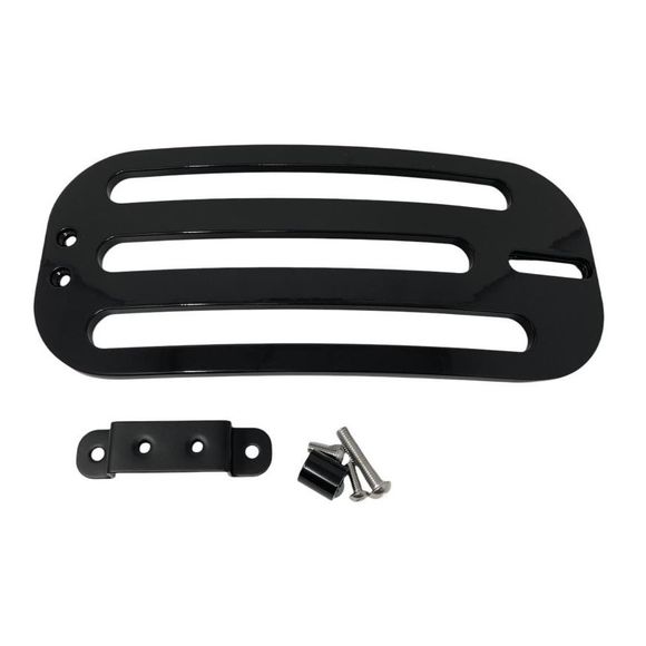 Highway Hawk Solo Luggage Rack Billet - BlackYAMAHA 1600 XV 1600 A WILD STAR (VP08) - 1999 - 2004Ref: Hig0578 / H662-0661Bk