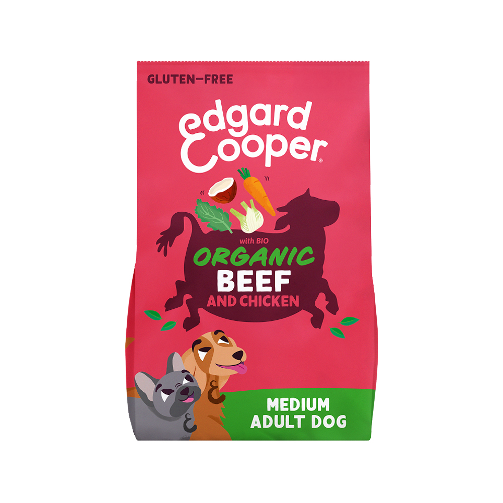 Edgard & Cooper Organic Adult - Beef & Chicken - 2,5kg