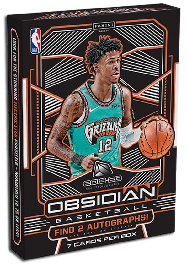 2019/20 Panini Obsidian Basketball Hobby Box NBA
