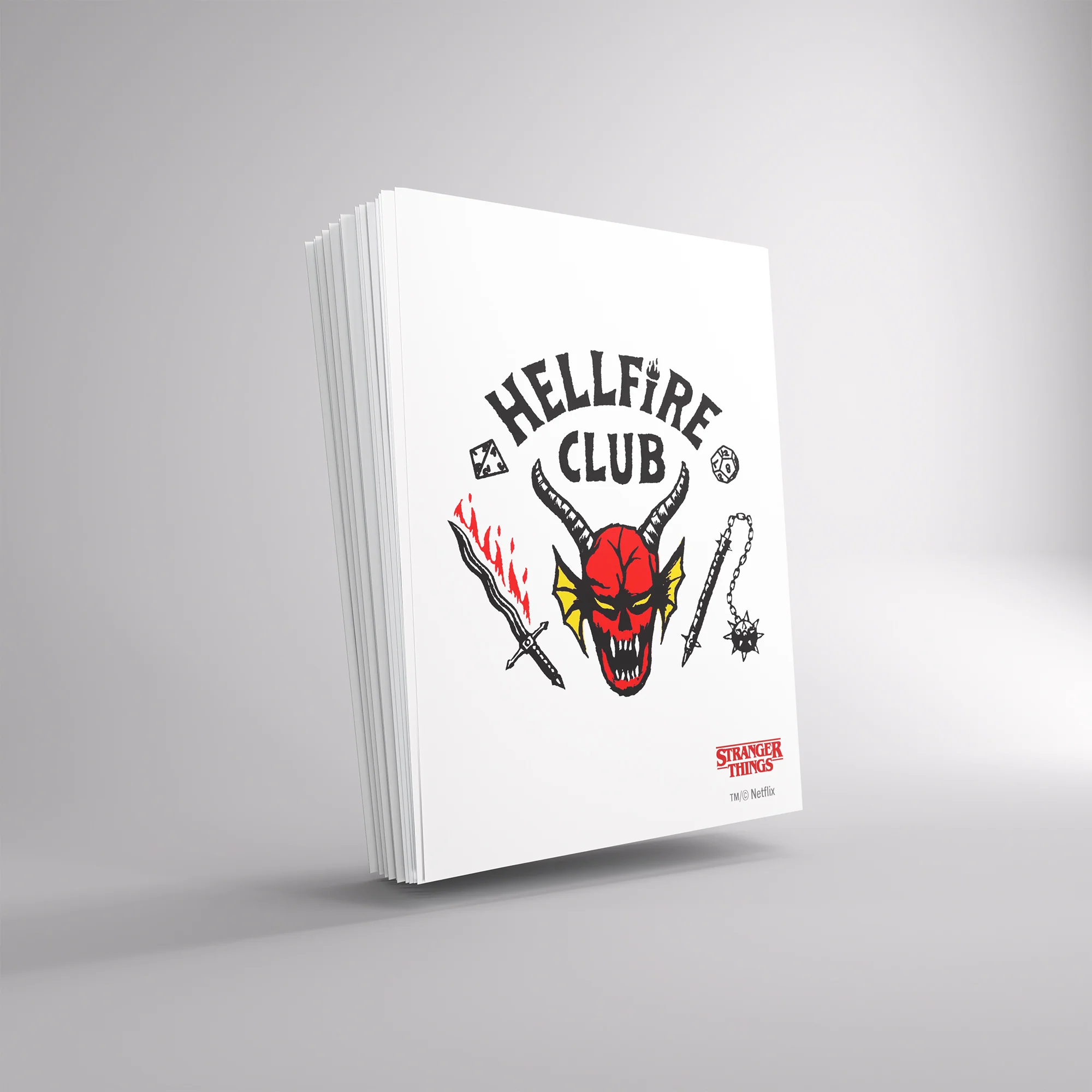 Stranger Things - Hellfire Club Art Sleeves Hellfire Club