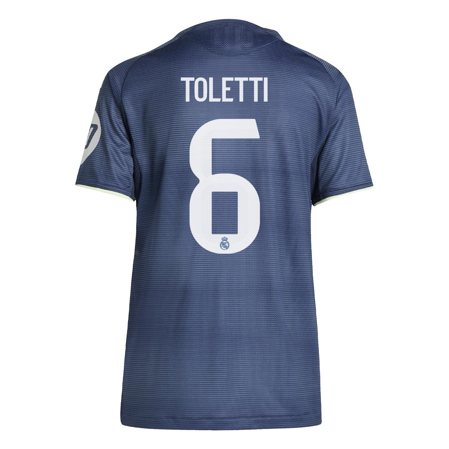 Womens Away Authentic Shirt 25/26 Navy