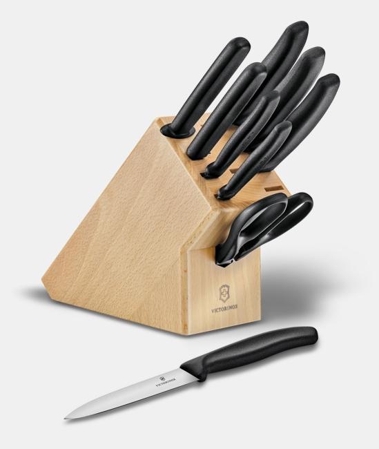 Classic Cutlery Block, 9 Pieces, 22 cm