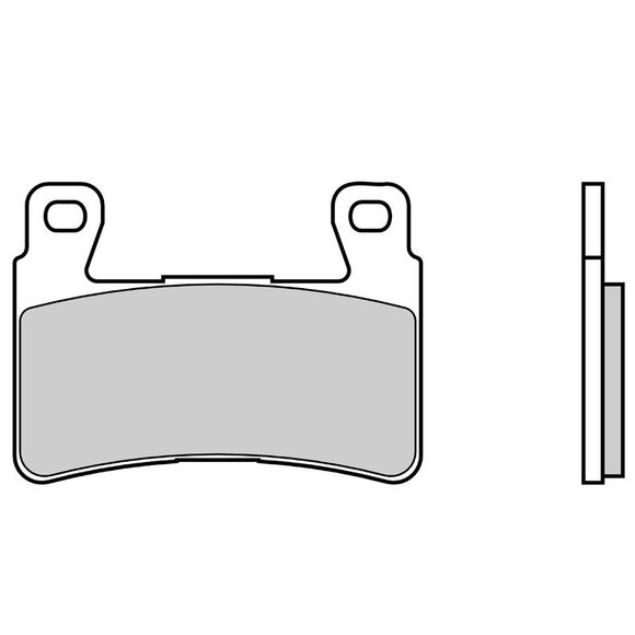 Plaquettes de freins Brembo Organique avantRef : 07HO4507