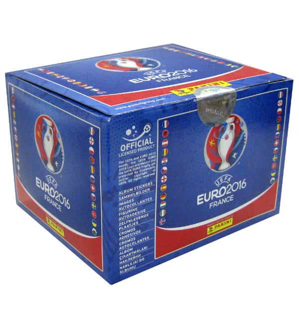 Panini EURO 2016 - 1 Album + 1 Box with 100 Packets