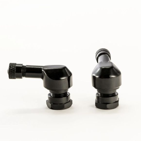 Puig angled valve in 11mm Universal - BlackRef: PUI0982 / 5591N