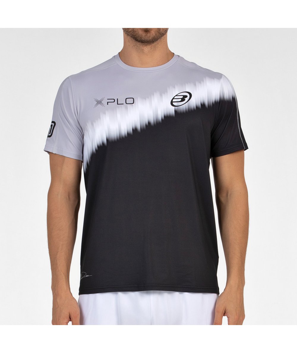 T-SHIRT BULLPADEL DI NENNO 25I BLACK