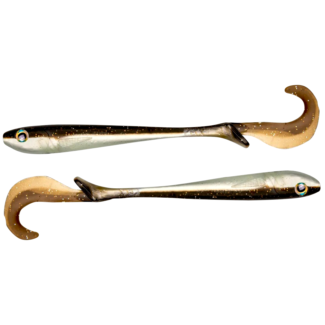 Zeck Baby Butcher Rubber Bait (Moor Silver)