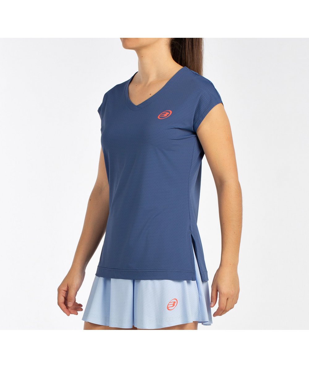 T-SHIRT BULLPADEL COVELO BLUE SHADOW