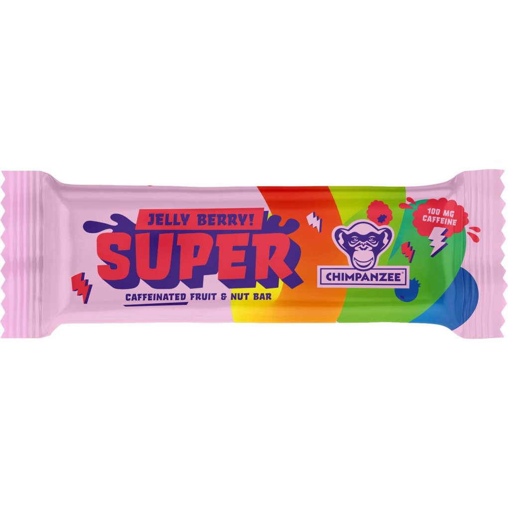 Chimpanzee Super Bar - Caffeinated Energy Bar - 20x55g