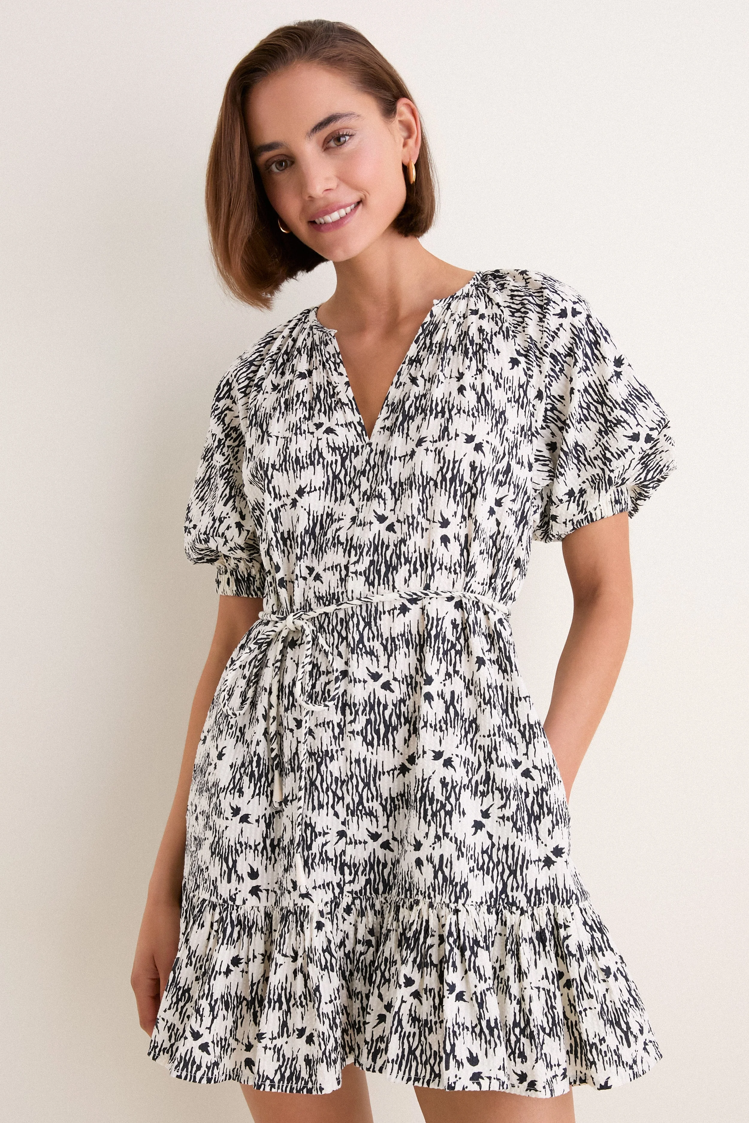 Tropical Midnight Textured Otillie Mini