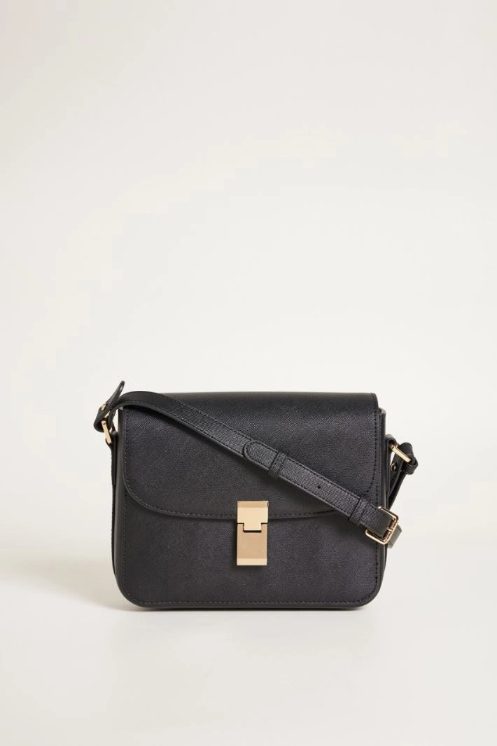 Coated-fabric bag - BLACK