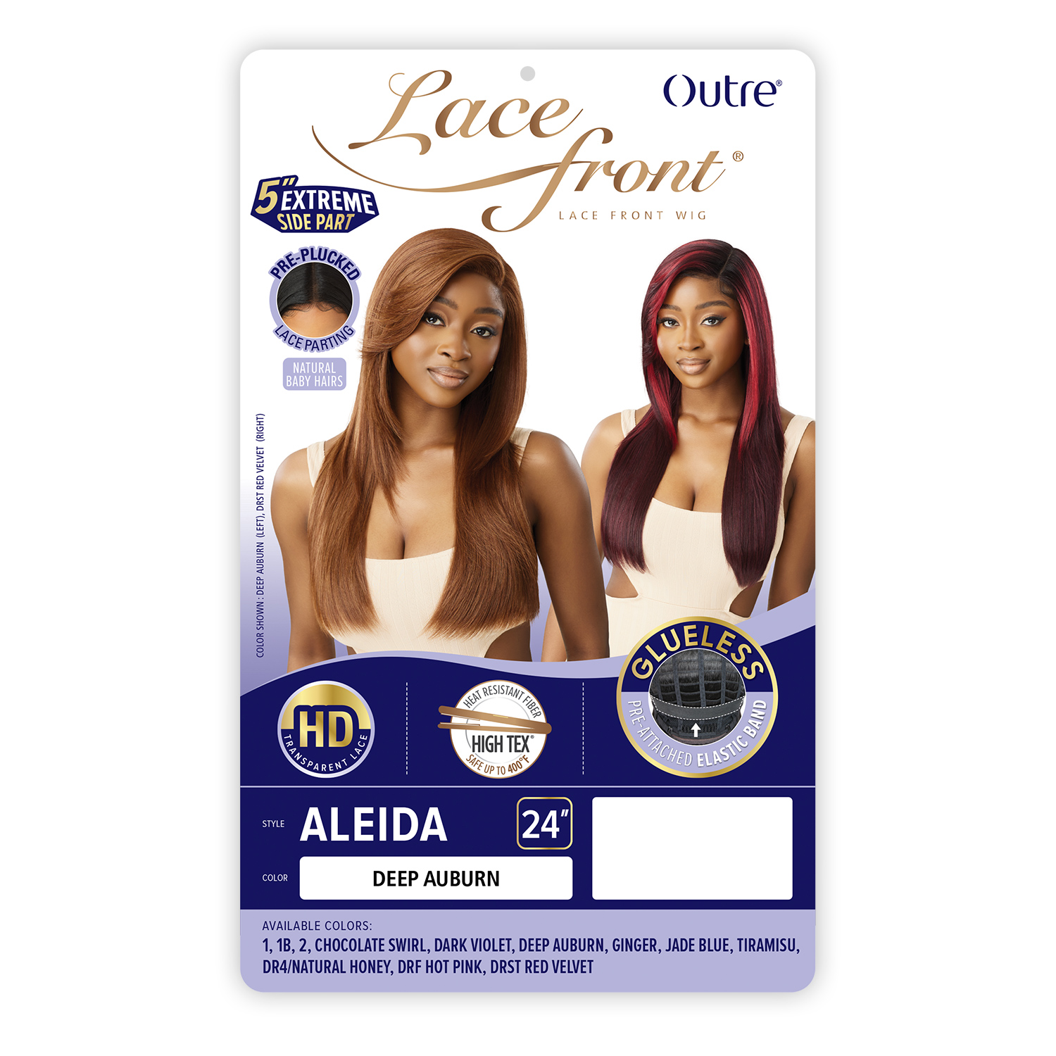 Outre HD Lace Front Wig Glueless Aleida