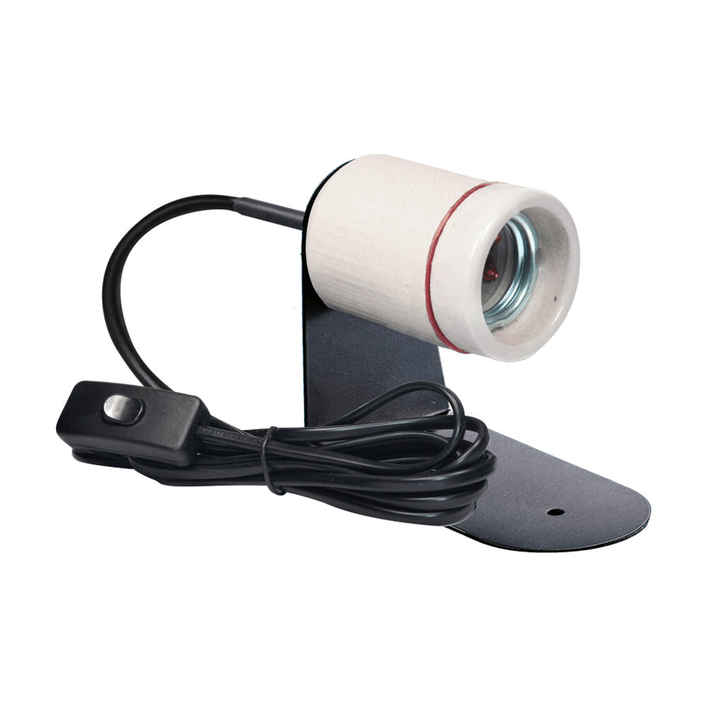 Arcadia Ceramic Lamp Holder and Bracket