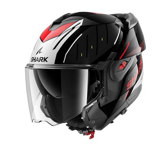 Shark Oxo Rydger - black / red modular helmetRef: SH1795-C42200