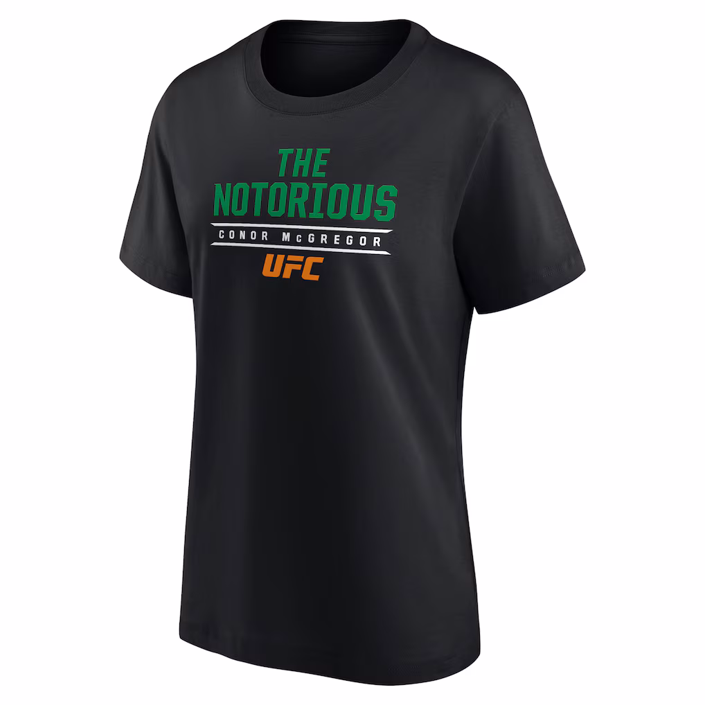 UFC Conor McGregor The Notorious Conor McGregor T-Shirt - Womens