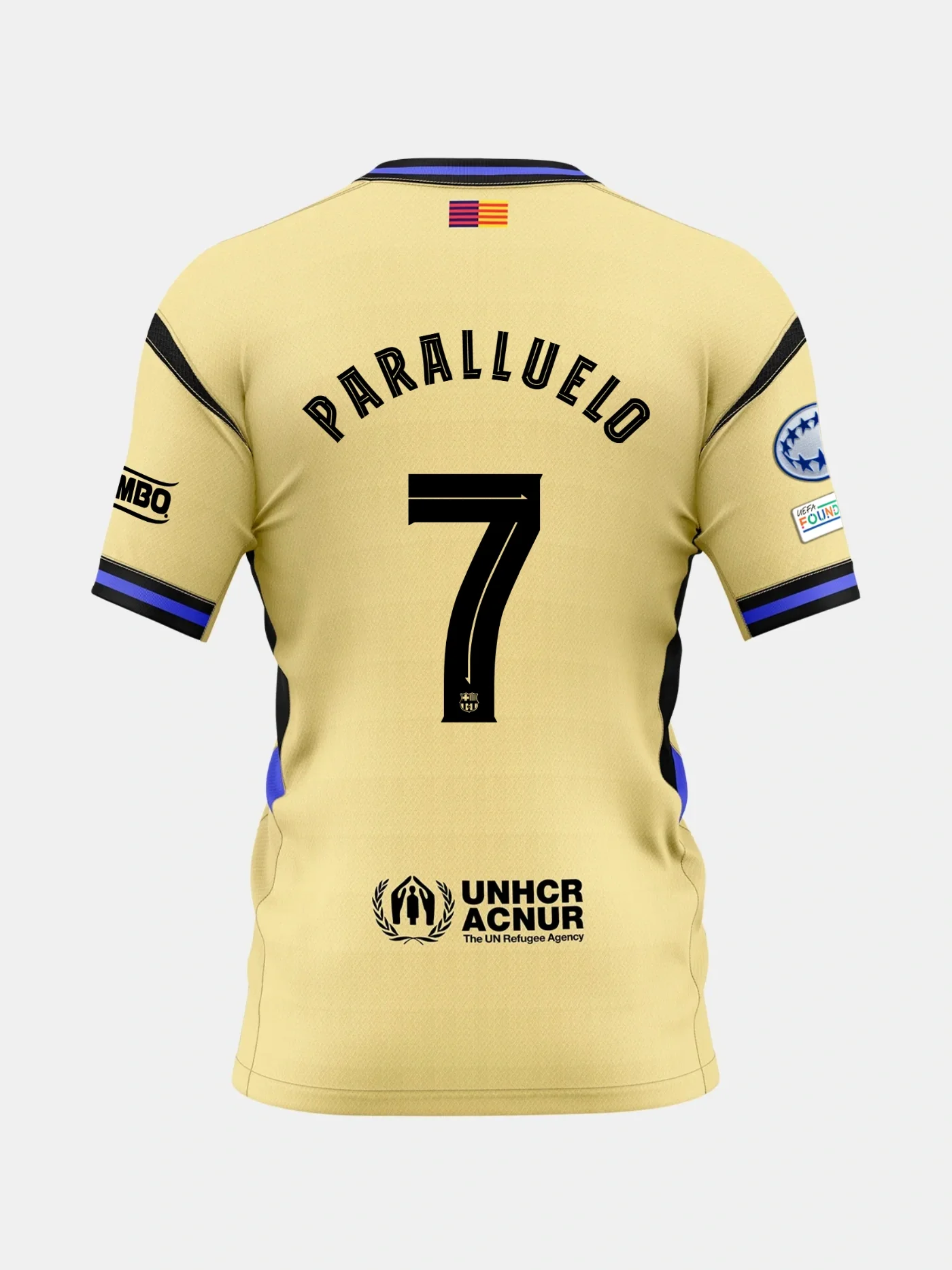 Paralluelo | Uwcl Women'S Away Jersey 25/26 Fc Barcelona X Kobe Bryant