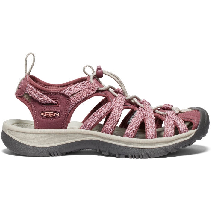 KEEN Whisper Sandals Women - Rose Brown/Peach Parfait