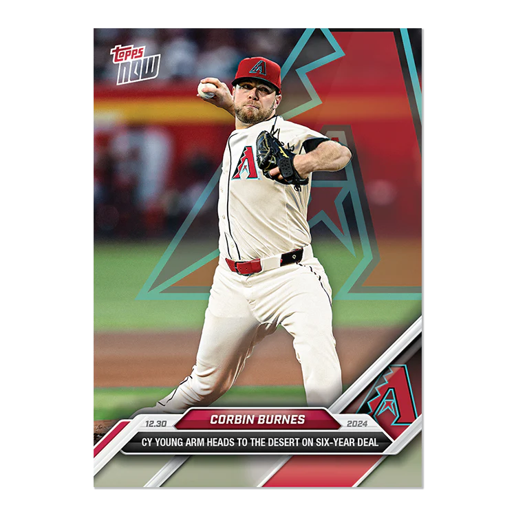 Corbin Burnes - 2024 MLB Topps NOW® Card OS-12