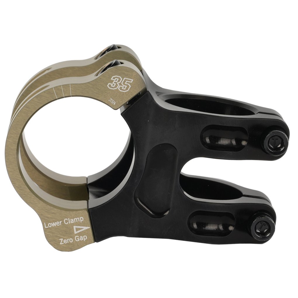 Renthal Apex 35 Stem - 6° - gold/black