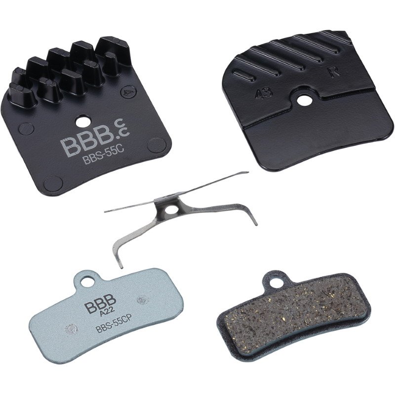 BBB Cycling Discstop Coolfin Brake Pads - Shimano Saint BBS-55C