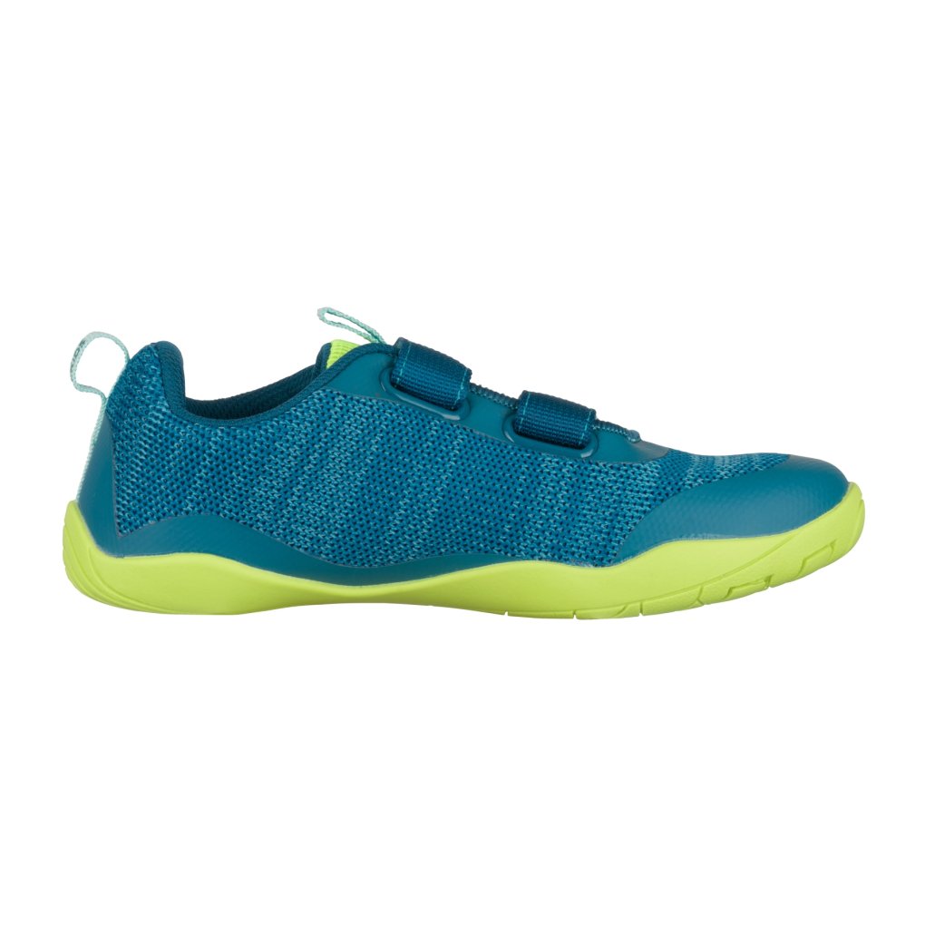 Trollkids Eikefjord Hiker Barefoot Shoes Kids - Petrol/Dolphin Blue/Lime