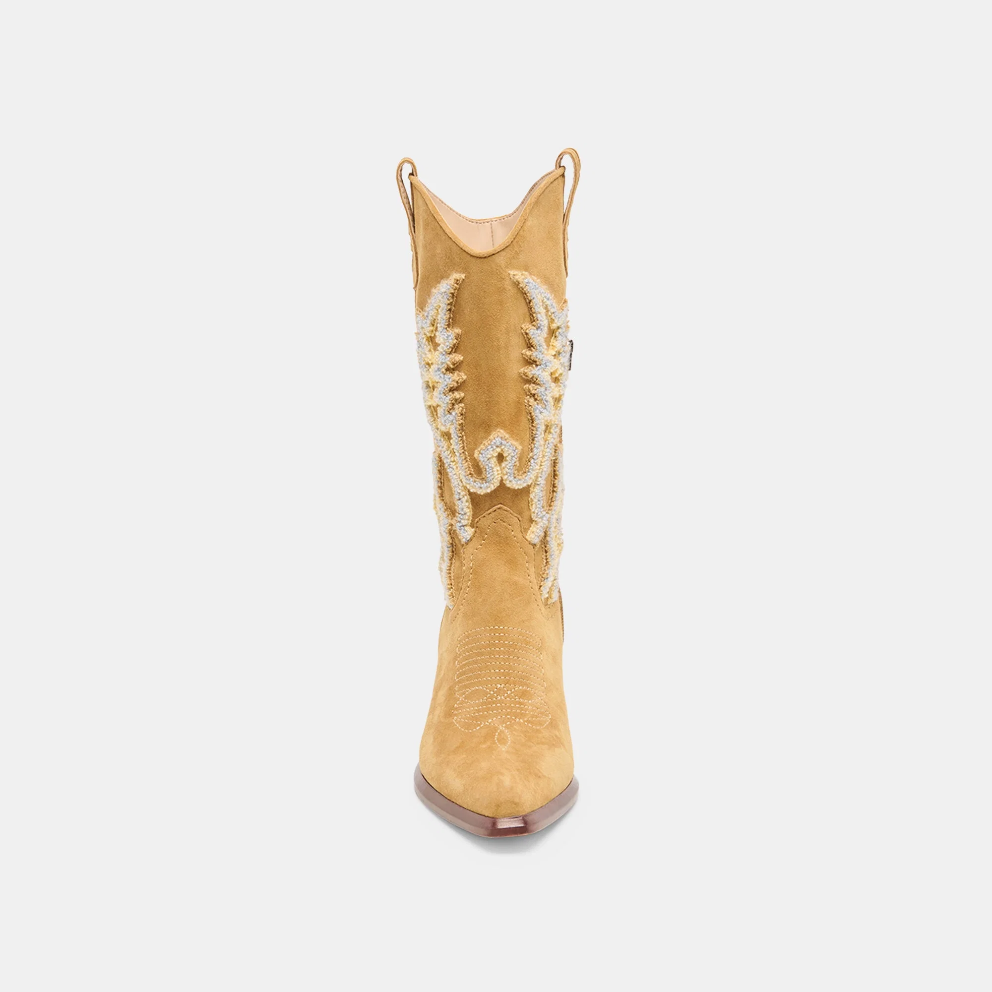 VILA BOOTS CARAMEL SUEDE