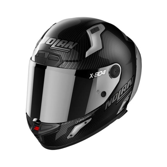 Casque intégral Nolan X-804 RS - ULTRA CARBON - SILVER EDITION - CarboneRef : NL1529