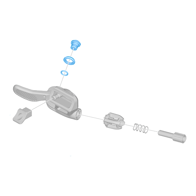 Shimano Cable Fixing Bolt for SL-MT800 Remote Lever - Y0FC98010 | left (IL)