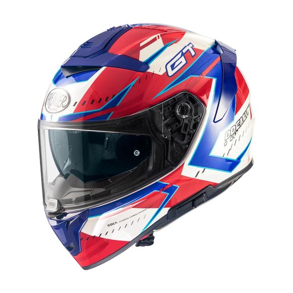 Casque intégral Premier DEVIL EV13 - Bleu / BlancRef : PE0413
